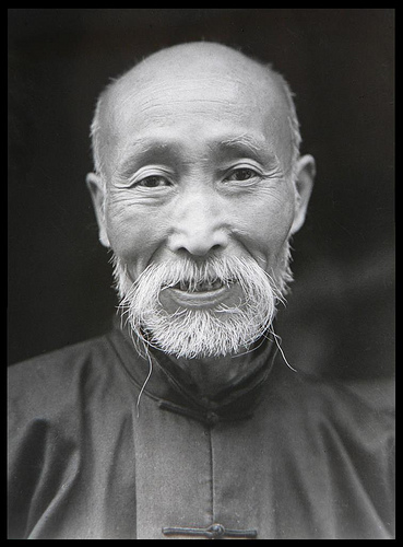 Old man, China, from Okinawa Soba on Flickr